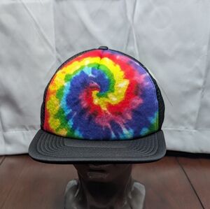 Decky Tie Dye SnapBack Trucker Style Hat